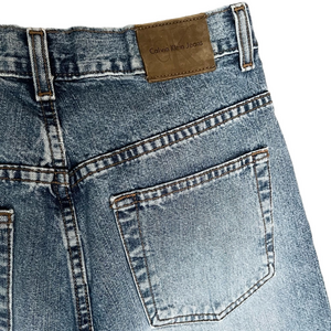 Vintage 90s Cotton Calvin Klein Women's Blue Jeans Size 8